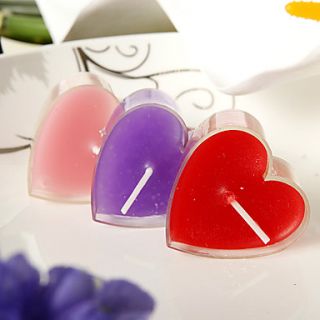 Heart Design Small Candle(set of 6)