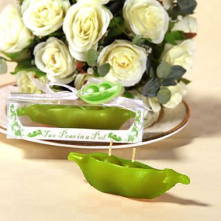 Two Peas in a Pod Candle Favor