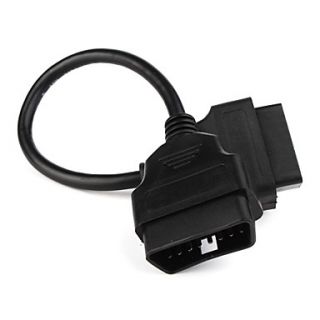 OBD 2 16 Pin Female to 16 Pin Male Extender Cable