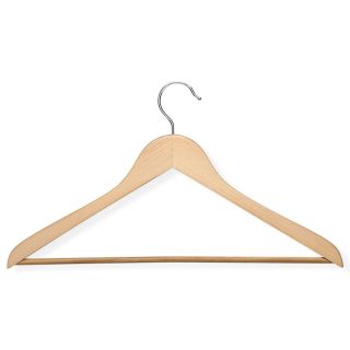 HONEY CAN DO Honey Can Do 10 Pack Wood Suit Hangers