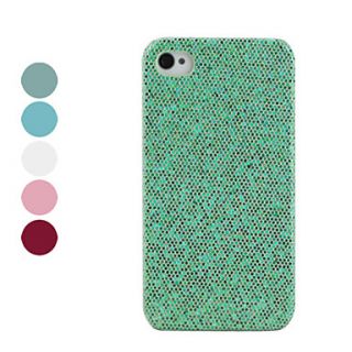 Shining Lagging Style Protective Case for iPhone 4 and 4S (Assorted Colors)