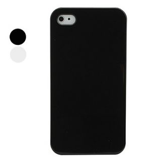 Protective Solid Color Crystal Shell Back Case for iPhone 4 / 4S