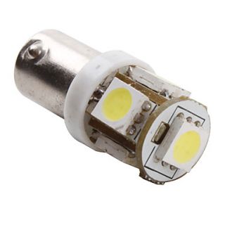 BA9S 1W 5x5050 SMD White Light LED Bulb for Car (DC 12V, 2 Pack)