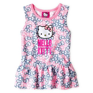 Hello Kitty Ruffled Print Tank Top   Girls 12m 5y, White, Girls