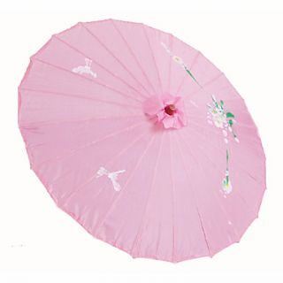 Pink Silk Parasol