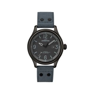 Timex Expedition Mens Black & Blue Watch