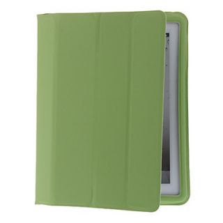 Protective Super Slim 4 Folded Auto Sleep Case for iPad 3