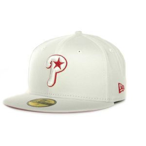 Philadelphia Phillies New Era MLB White On Color 59FIFTY Cap