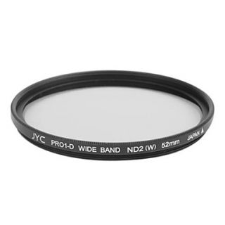 Genuine JYC Super Slim High Performance Wide Band ND2 Filter 52mm