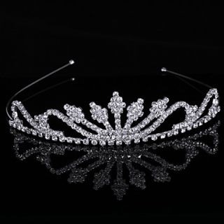 Gorgeous luxurious Cubic Zirconia In Alloy Tiara