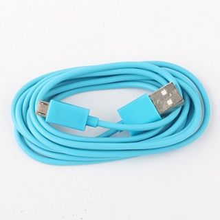 USB Sync and Charge Cable for Samsung Galaxy S3 I9300, I9100 Others (Assorted Colors, 200cm Length)