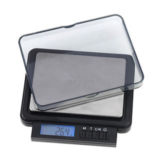 2000g/0.01g Professional Mini Digital Pocket Scale