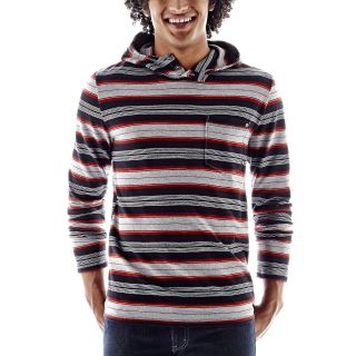 Vans French Terry Hooded Tee, Tomato Chummie, Mens