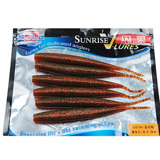 120MM 6.8G Soft Lure Pack (6 Pieces)