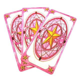 Cards Set Inspired by Cardcaptor Sakura Magical Mahou Sakura (52 pieces)