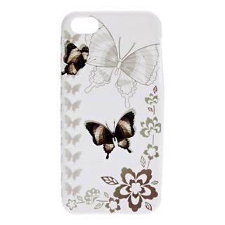 Butterfly Pattern Soft Case for iPhone 5/5S
