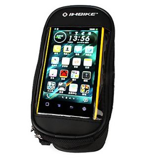Outdoor Bicycle Front Bag with Big Touchable Mobile Phone Screen Mobile phone