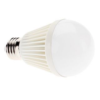 E27 5W 400 450LM 6000 6500K Natural White Light LED Ball Bulb (110 240V)