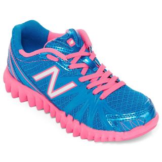 New Balance K2750 Girls Running Shoes, Blue/Pink, Girls