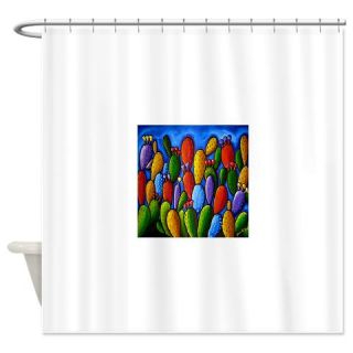  Prickley Pear Cactus Shower Curtain  Use code FREECART at Checkout