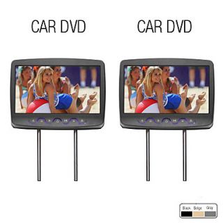 10.1 Inch Headrest Car DVD Player Support Games, SD Card(1 Pair)
