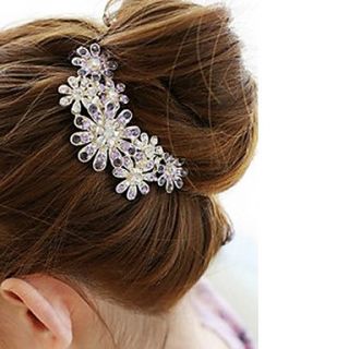 Womens Diamond Flower Hair Stick(108.5CM)