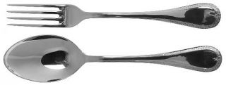 Christofle France Beauharnais (Stainless) Solid Serving Set   Stainless, France,