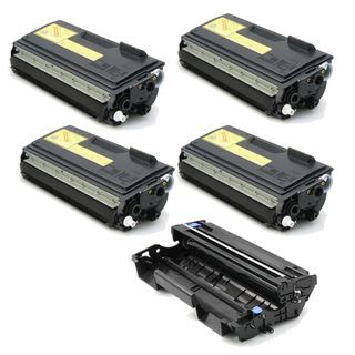 Brother Compatible Tn570, 1 Dr510 Drum Unit (pack Of 5) (BlackPrint yield 6,700 pages at 5 percent coverageNon refillableModel NL 4x TN570/ 1x DR510This item is not returnable  )