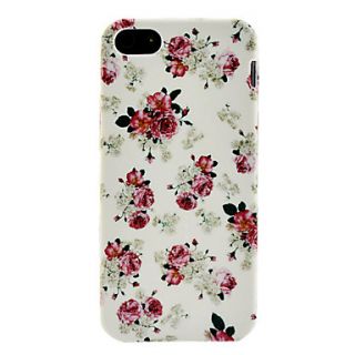 Rose Pattern Soft TPU Case for iPhone 5/5S