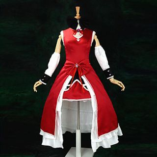 Cosplay Costume Inspired by Puella Magi Madoka Magica Kyoko Sakura Deluxe Dress