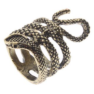 Individuality Fashion Style Snake Shape Ring