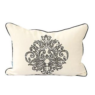 Velvet Blossom Decorative Pillow Cover