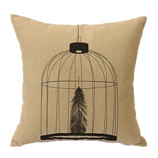 Leather in Cage Decorative Pillow Cover