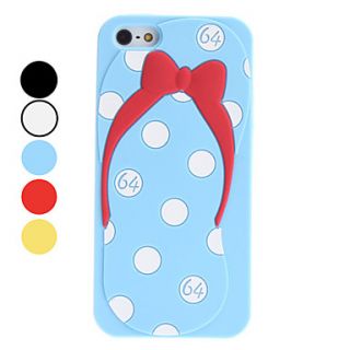 3D Style Tie Pattern Soft Case for iPhone 5/5S (Assorted Colors)