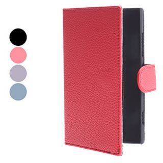 PU Leather Case with Stand and Card Slot for Nokia Lumia 920 (Assorted Colors)