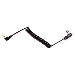 3.5mm N1 Shutter Cord for FS350 FS520 F 508 Wireless Flash Trigger D800 D700 D4