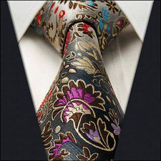 Mens Silk Casual Multi color Necktie