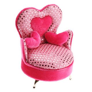 Sweet Heart Sofa Design Jewellery Storage Box Valentine Gift