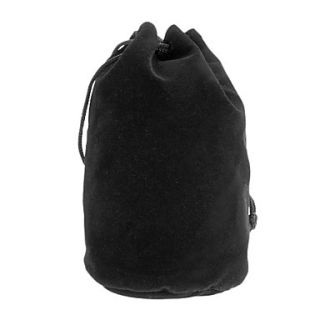 Protective Cotton Flannel Bag for Camera Lens C6 (100190mm, Black)