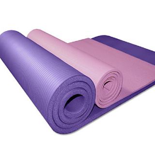 Eco Friendly EPE Extra Thick and Long Slip Resistant Yoga Pilates Mat (Assorted Colors,183cm,15mm)