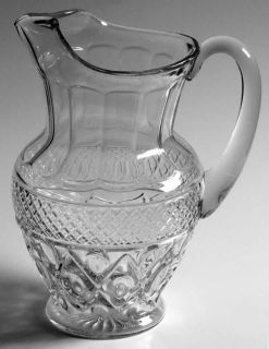 Imperial Glass Ohio Cape Cod Clear (#1602 + #160) 80 Oz Pitcher   Clear, Stem #1