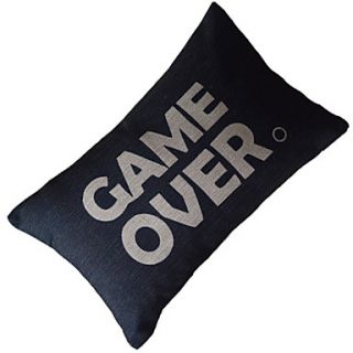 Game Over Cotton/Linen Decorative Pillow Cover