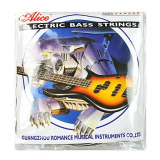 Alice   (A606(6) M) Steel Core Electric Bass Strings (032 130)