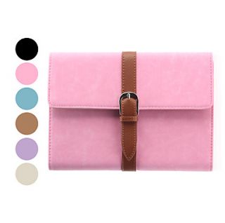 Elegant Design Leather Case with Stand for iPad mini (Assorted Colors)