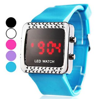 Unisex Silicone Digital LED Wrist Watch (Assorted Colors)