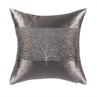 Stylish Tree Polyester Decorative Pillow With Insert