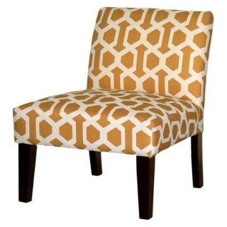 Skyline Armless Upholstered Chair Avington Armless Slipper Chair  