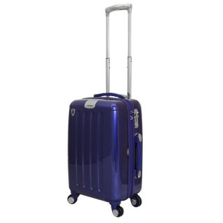 Heys Crown Edition L Elite Lightweight 20 inch Carry on Hardside Spinner Upright Suitcase With Tsa Lock (100 percent polycarbonateColor options Silver, orange, red, blue, blackWeight 6.6 poundsPocket Two (2) zipper secured interior pocketsFully retract