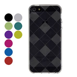 Lattice Pattern Soft Case for iPhone 5/5S
