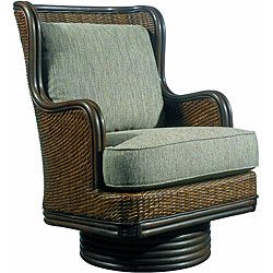 Outdoor Palm Beach Swivel Rocker (GreenMaterials All weather vinyl Finish Natural Cushions Included Weather Resistant UV Protection Adjustable NoWheels NoDimensions 40 inches high x 28 inches wide x 32 inches deepWeight 82.2 poundsNote This product